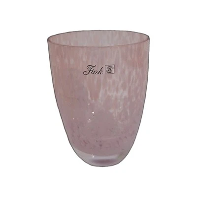 Fink moderne Glas Windlicht Vase RUMIA NEU Rose 14 cm Hoch - Bild 1 von 2