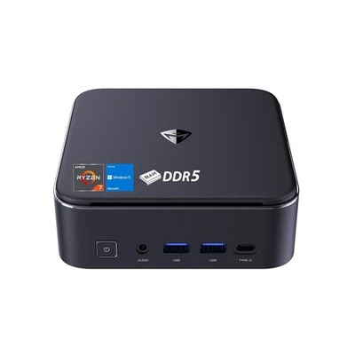 Machenike AI Mini PC Desktop, AMD Ryzen 7 8745HS (Up to 5.1GHz), 16GB DDR5 RA... - Image 1 of 4