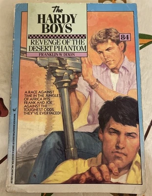 The Hardy Boys #84 Revenge Of The Desert Phantom Wanderer Paperback 1985  - Image 1 of 4