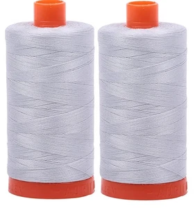 Mako 50wt Thread 2 Large Spools: Dove 2600 Color - Picture 1 of 1