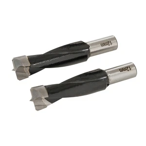 Triton TDJDB12 Dübel Abrichthobel Bohrerspitzen 12mm 2 Packung - Bild 1 von 2