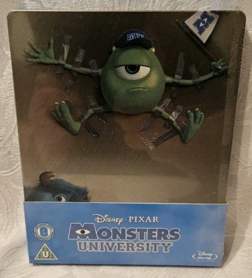 Disney Pixar Monsters University Zavvi Blu-ray Steelbook New & Sealed Rare OOP - Image 1 of 4