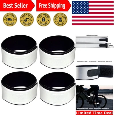 Lightweight Reflective Ankle Straps - Ultimate Safety for Night Activities - Image 1 of 4