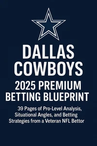 Dallas Cowboys 2025 Premium Betting Blueprint | Pro NFL Wagering Report - Picture 1 of 2