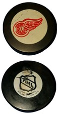 ADIRONDACK RED WINGS  AHL Minor  INGLASCO GAME PUCK AMERICAN HOCKEY LEAGUE 