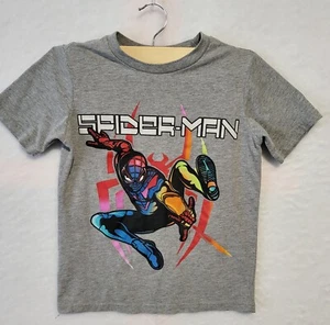 Marvel Gamerverse Spiderman Gray Tshirt Youth Small 6/7 - Picture 1 of 3