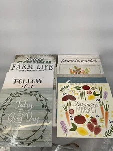 Eight12-Month Wall Calendars Featuring Farm Life Inspirational Quotes & Farmers - Picture 1 of 17