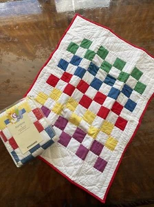 New Standard Cotton Quilt Shams Rainbow Handcrafted 21” x 27” - Linen N Things - Picture 1 of 10