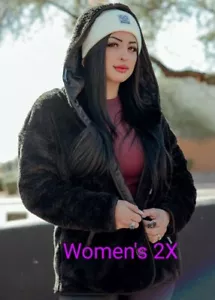 Cárdigan Sherpa Dixxon Flannel Co Negro Para Mujer Talla 2X MUY LIMITADO AGOTADO - Imagen 1 de 6