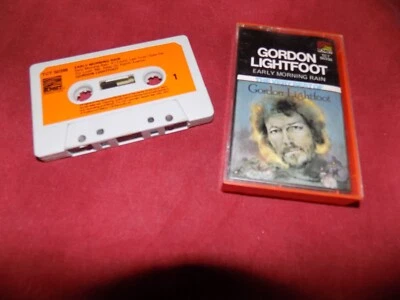 CASSETTE: GORDON LIGHTFOOT Early morning rain 70's POP Foto 1 de 2