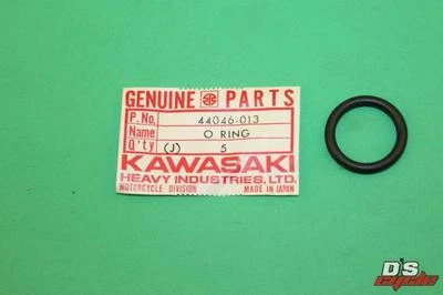 Kawasaki NOS NEW 44046-013 Fork Fitting Bolt O Ring W1 W2 G5 KD KE W1SS 1966-79 - Image 1 of 3