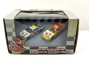 1999 Racing Champions 2 Pack Regular/Silver Chrome #5 Terry Labonte 1/64 - Picture 1 of 12