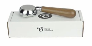 Bodenloser Siebträger für ROCKET Espresso Walnussgriff 21g Sieb 3 Tassen - Bild 1 von 7