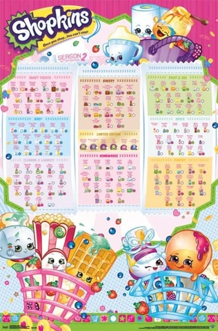 Shopkins YOU CHOOSE Season 2 and 3, Complete your collection! Cover