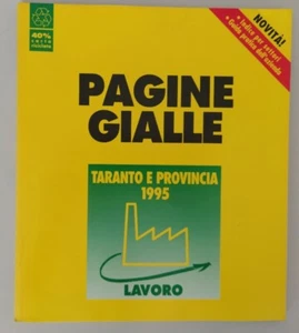 PAGINE GIALLE Taranto 1995 Lavoro - come nuove - Foto 1 di 1