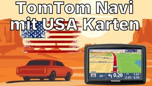 Navi USA Karten (2025) -  TomTom Amerika - perfekt für USA Urlaub (alle Staaten) - Bild 1 von 1