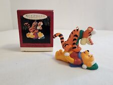 Winnie the Pooh and Tigger Hallmark Ornament 1994