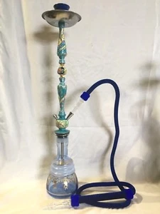 35’’ real Collectible hookah with beautiful decoration and handblown glass - Picture 1 of 3