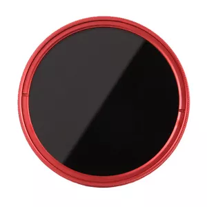 Red FOTGA 72mm Variable ND Filter Ring Slim Fader Neutral Density ND2 to ND400 - Picture 1 of 11