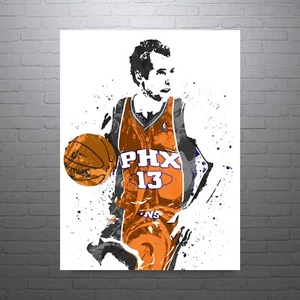 Steve Nash Phoenix Suns Sports Print, Man Cave - Bild 1 von 5