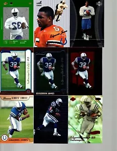 Colección Edgerrin James 486 tarjetas 288 tarjetas diferentes alto valor Beckett $686 - Imagen 1 de 7