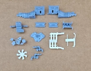 Tamiya  1/24 1990 NISSAN FAIRLADY 300ZX TURBO ENGINE AND RELATED PARTS - Picture 1 of 2