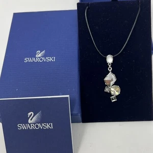 Swarovski Crystal White Opal Pendant Necklace - Picture 1 of 11