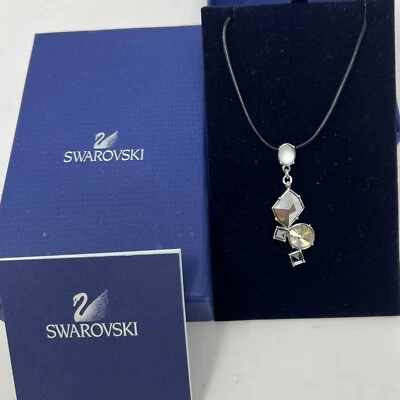 Swarovski Crystal White Opal Pendant Necklace - Image 1 of 4