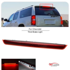 High Mount Red Lens LED Third Brake Light For 2007-2014 Chevrolet Suburban 1500 - Foto 1 di 11