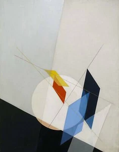A 18 di Laszlo Moholy-Nagy come stampa artistica HIQU su tela - Foto 1 di 2