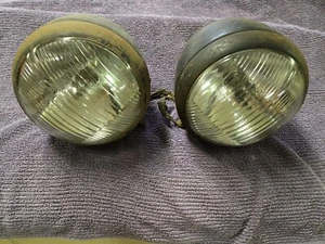 1937 1938 1939 INTERNATIONAL D-2 TRUCK HEADLIGHTS GUIDE TILTRAY LENSES 921391 - Picture 1 of 24