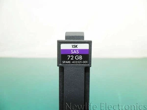 HP 432321-001 72GB 15,000 RPM 12 Gbps 2.5 in. SAS HDD 459889-002 DH072BAAKN - Picture 1 of 7