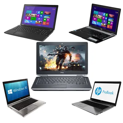 CHEAP FAST Top Brand Windows 10/11 Laptop I3/i5 16GB Ram 256GB SSD/ 1TB HDD WIFI • 169.99£