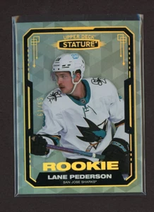 2021-22 Upper Deck Stature Rookie Design Variant #155 Lane Pederson 61/65 - Bild 1 von 1
