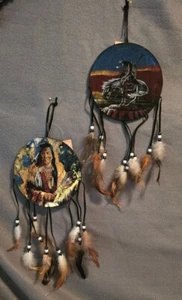 Vintage Indian Dream Catcher Mandellas-Native American Art - Picture 1 of 6