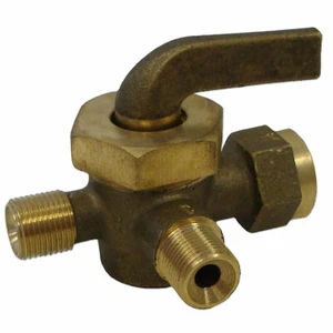 3 way VALVE A B  D GP  BRASS John Deere ALL FUEL  JD 661 - Picture 1 of 2