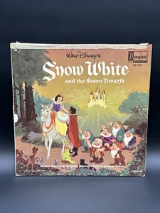 1968 Walt Disney Snow White and the Seven Dwarfs Soundtrack LP 1201 Vinyl Record - Picture 1 of 10