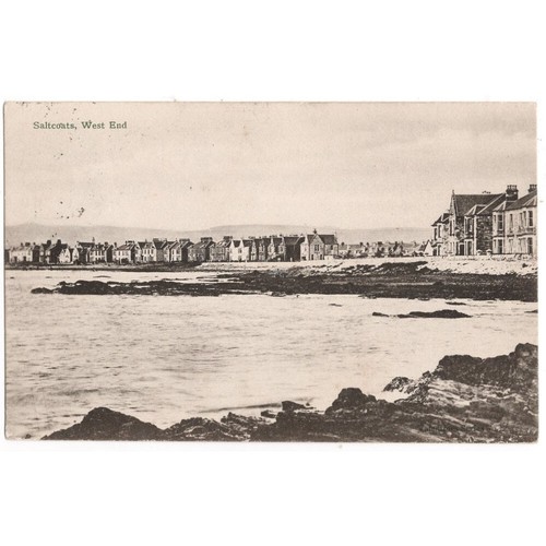 SALTCOATS Ayrshire West End Postcard, Postmarked 1905 eBay