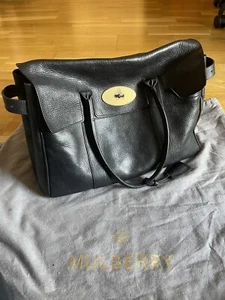 Mulberry Bayswater Bag Black RRP 1295£ - Picture 1 of 14