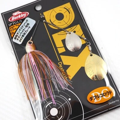 Señuelo de pesca BERKLEY DEX GHOST WAKASAGI JDM titanio tungsteno cebo giratorio 1/2 oz Foto 1 de 3