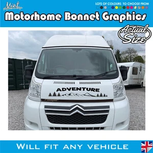 Peugeot Boxer Front Motorhome Camper Decals Stickers Van Graphics NO P&P 075 - Picture 1 of 4