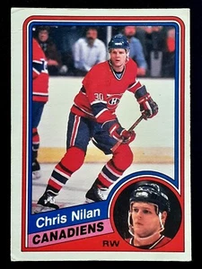 CHRIS NILAN 1984-85 O-PEE-CHEE 84-85 Nº 268 VGEX 49970 - Imagen 1 de 2