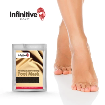EXFOLIATING FOOT MASK Peel Off Remove Hard Dead Skin Callus Sock Baby Soft Feet