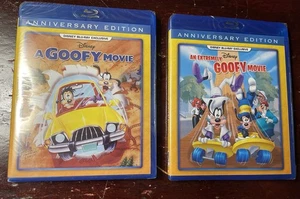 A Goofy Movie Blu-ray & An Extremely Goofy Movie Blu-ray Disney RARE Sealed OOP - Bild 1 von 5