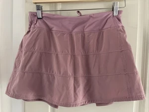 Lululemon Pace Rival Mid-Rise Skirt 3.5” Long BRRO/Brier Rose Size 6 - Picture 1 of 9