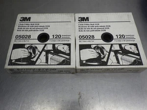 Lote de 2 ¡NUEVOS! Rollo utilitario de tela 3M 1-1/2"x50' 120G 05028 - Imagen 1 de 3