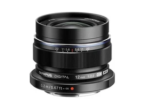 OM System M.Zuiko - 12 mm - f/22 - f/2 - Wide Angle Fixed Lens for Micro Four - Picture 1 of 3