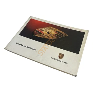 Porsche 911 996 Boxster Guarantee And Maintenance Service Book WKD90002001 - Picture 1 of 8