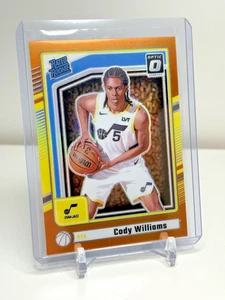 Cody Williams /75 Rated Rookie Panini Donruss Optic 2024-25 Utah Jazz - Bild 1 von 2