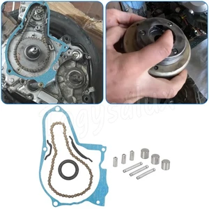 Starter Cover Repair Kit 62 Link Starter Chain For 50cc 70cc 90cc 110cc 125cc - Picture 1 of 9